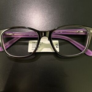 Designer Looks For Less DLFL 13041-1 Demi/Purple 52-17-140 NWT Frames Only